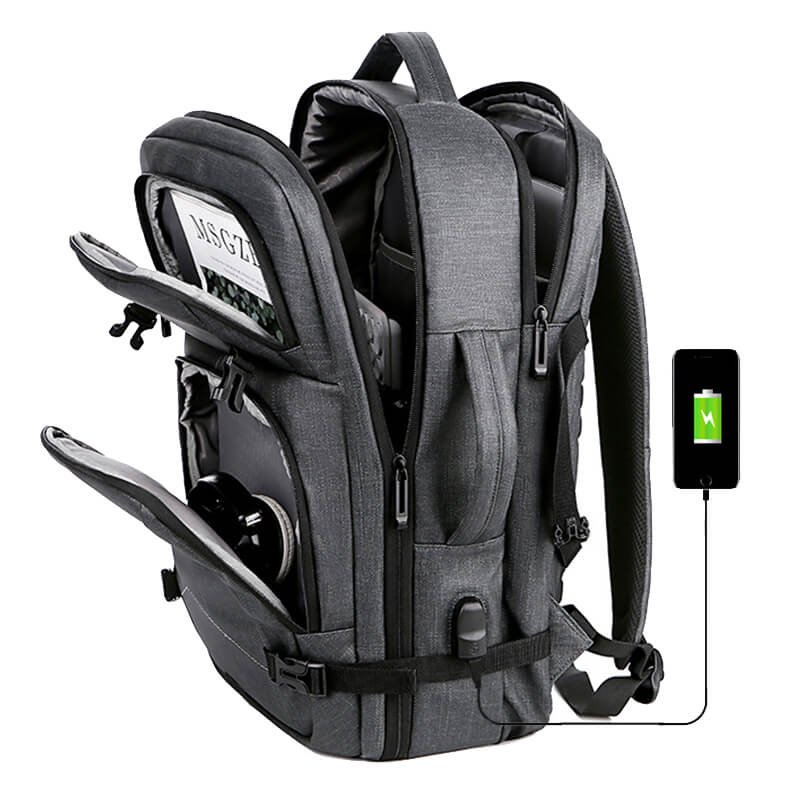 Multifunktionaler wasserdichter Rucksack mit USB-Anschluss Užsisakykite Trendai.lt